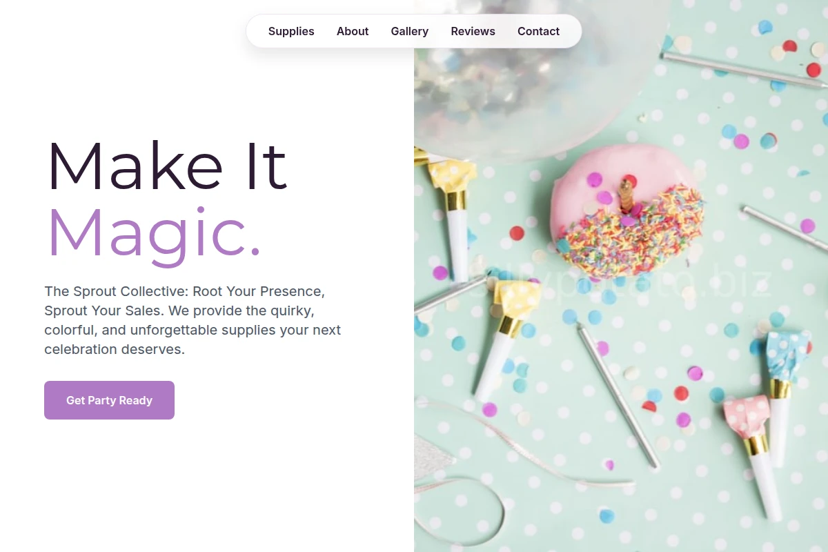 quirky Party Supplies