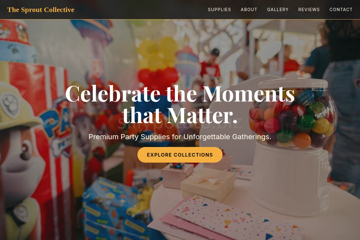 bold Party Supplies